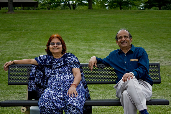 Anubhav's parents ...